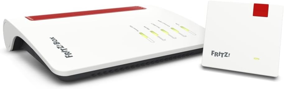FRITZ!Mesh Set – 7530 AX Wi-Fi 6 Router + 1200 AX Repeater, bis 2.400 MBit/sk