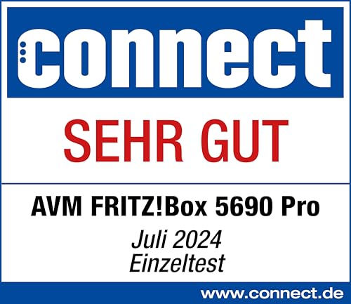 FRITZ!Box 5690 Pro – Wi-Fi 7 Triband-Router für DSL & Glasfaser, Mesh & DECTk