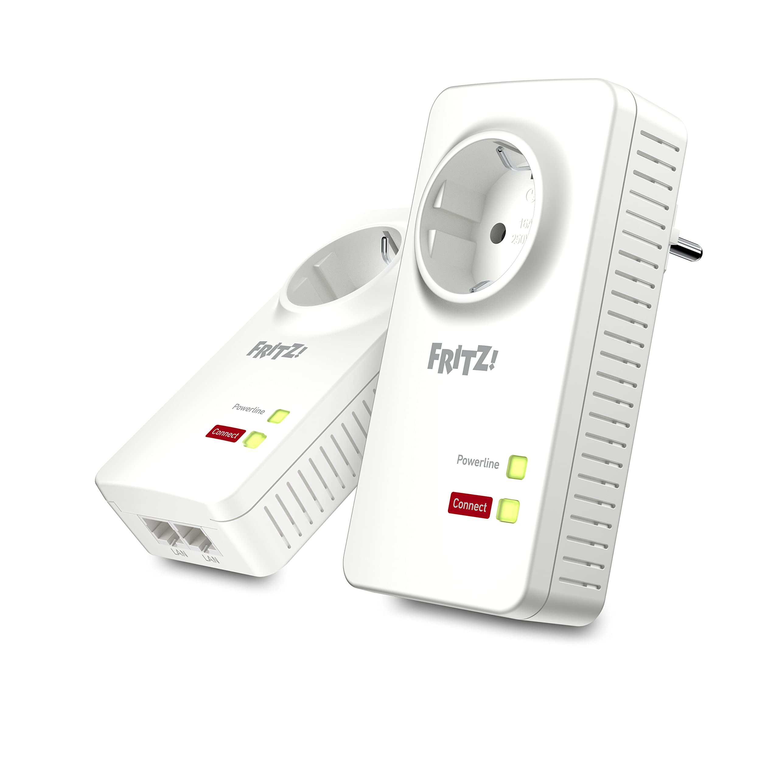 FRITZ!Powerline 1220 Set – 1.200 MBit/s mit 2x Gigabit-LAN pro Adapterk