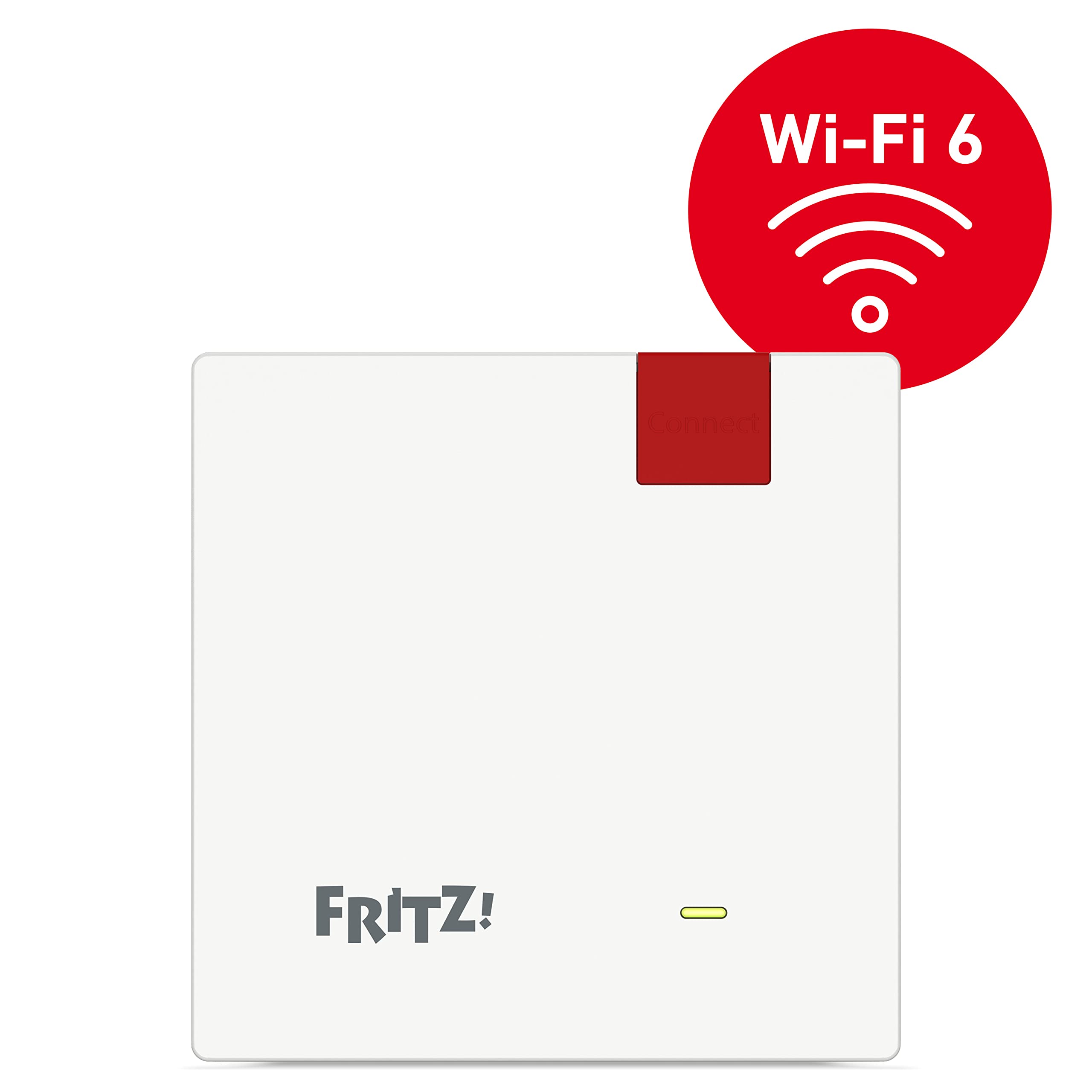 FRITZ!Repeater 1200 AX – Wi-Fi 6 Dualband Repeater mit bis zu 2.400 MBit/sk