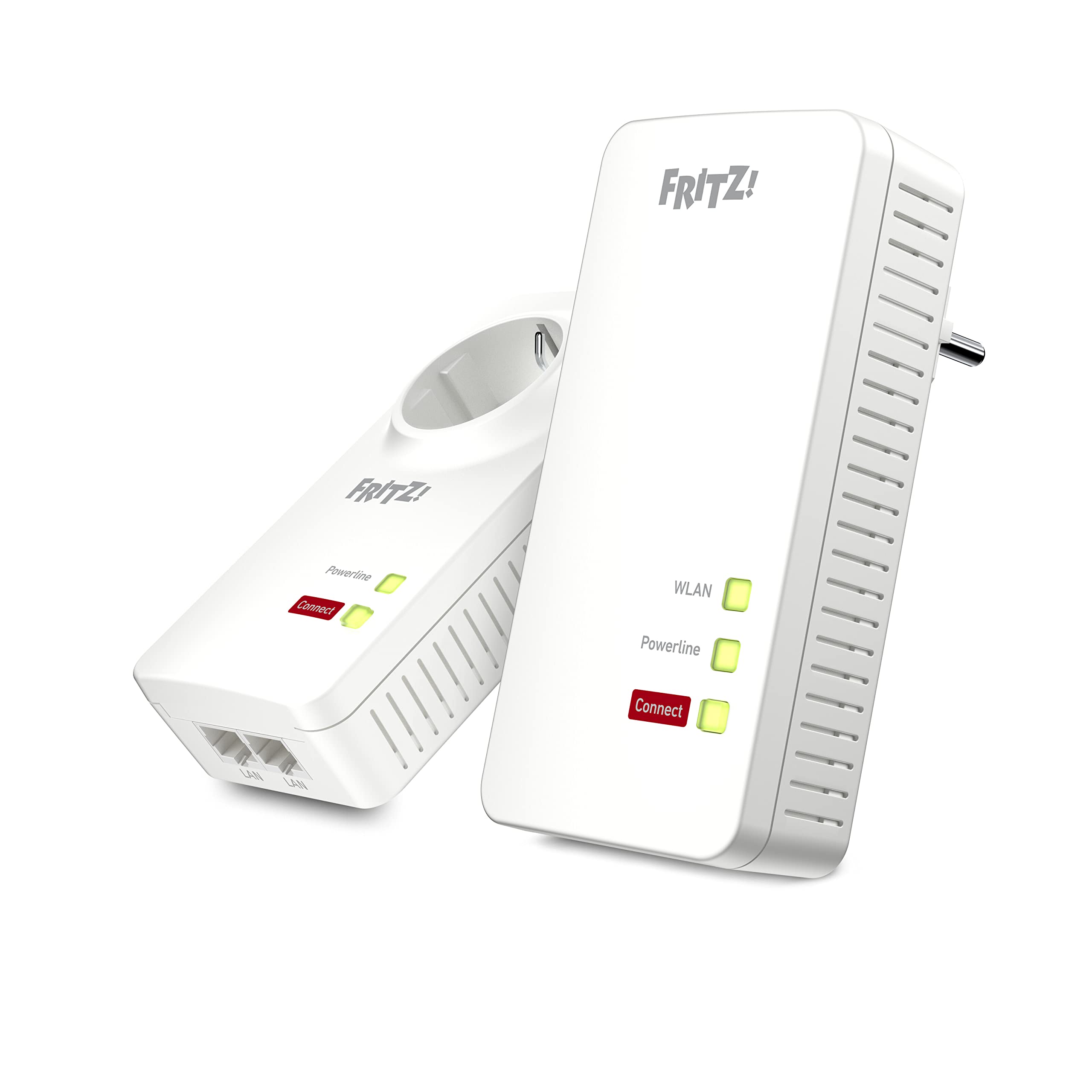 FRITZ!Powerline 1260/1220 Set – WLAN & 1.200 MBit/s für Streaming & NASk