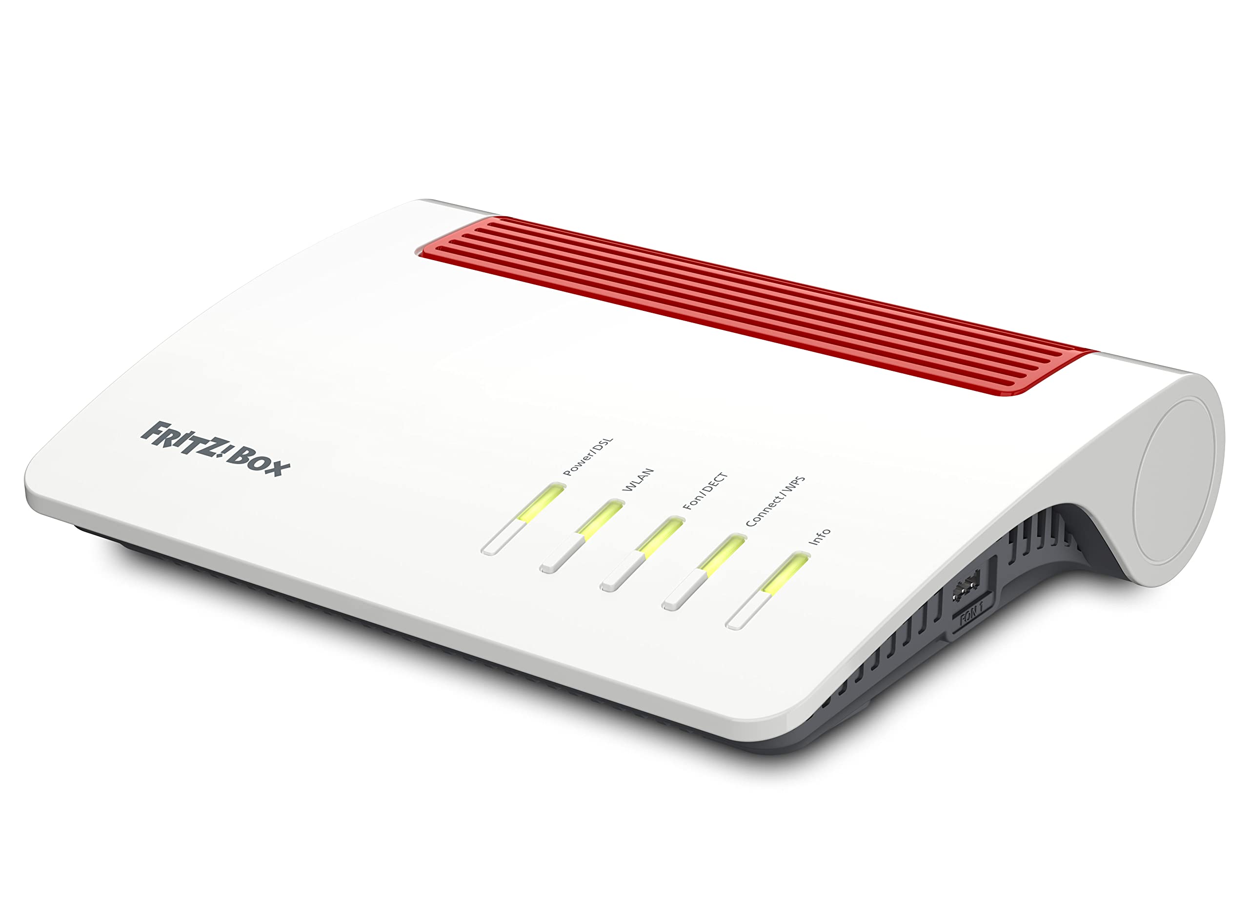 FRITZ!Box 7590 AX Exclusive – Wi-Fi 6 DSL-Router mit Mesh, DECT & USB-Stickk