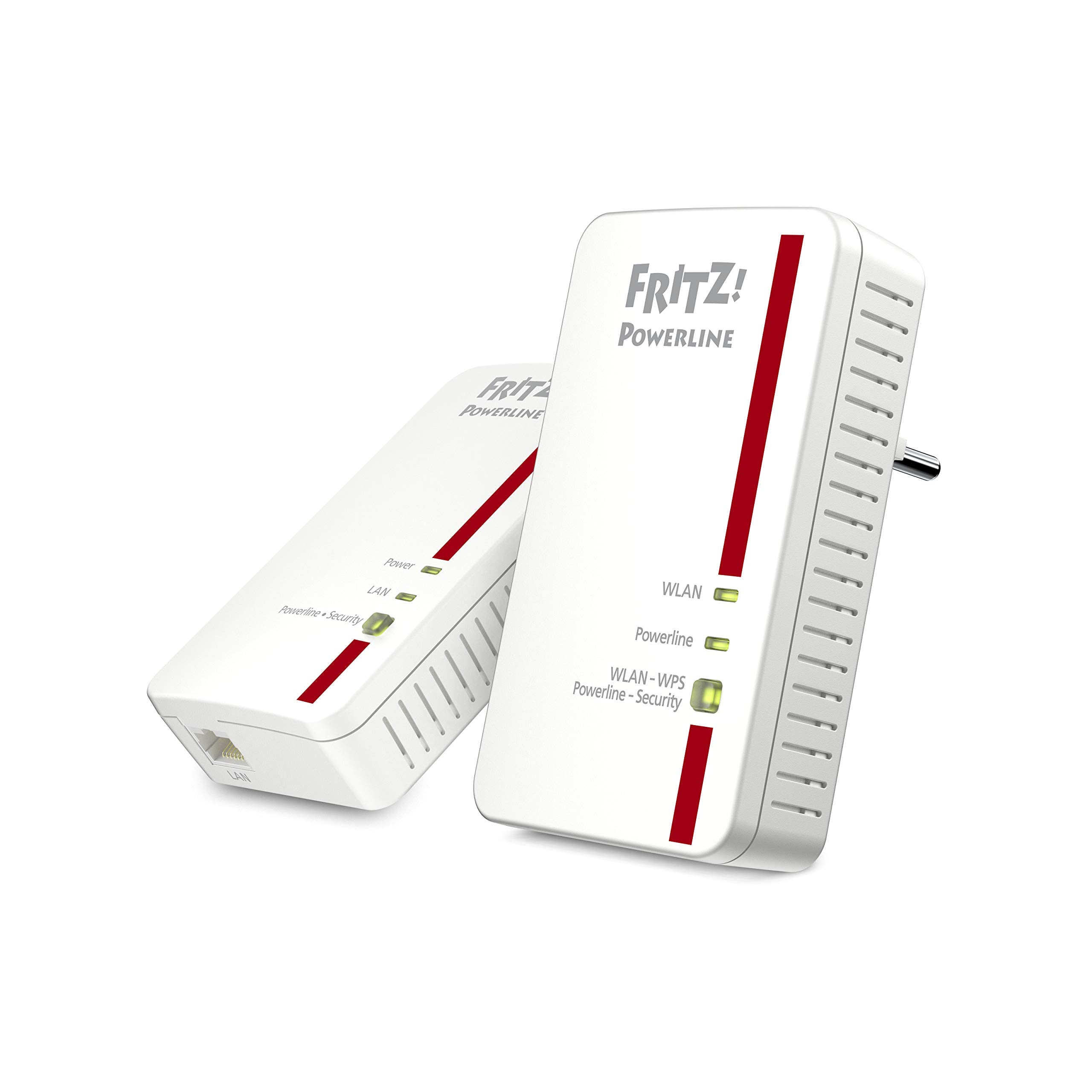 FRITZ!Powerline 1240E/1000E Set – WLAN & 1.200 MBit/s für Streaming & NASk