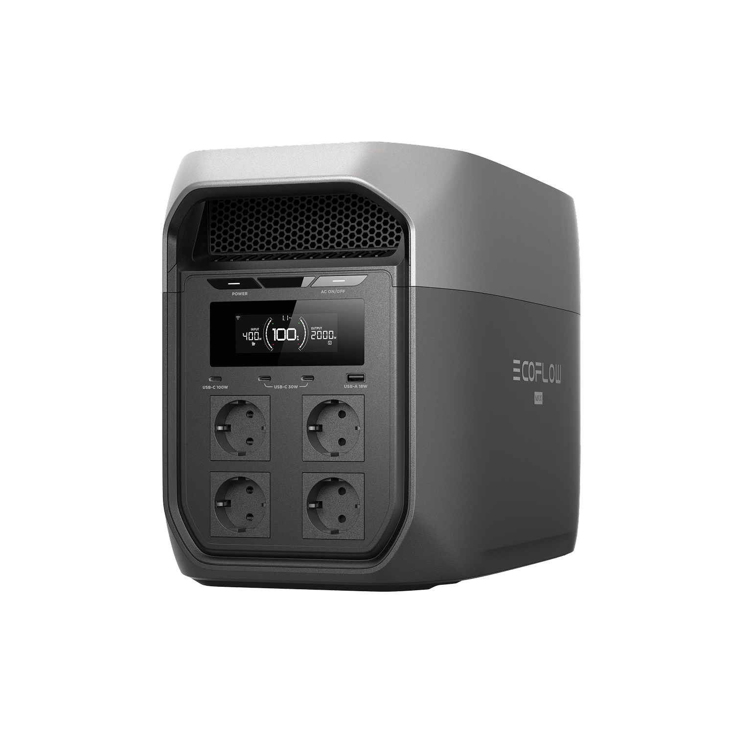 EcoFlow DELTA 3 Max Serie (2 048 Wh) Tragbare Powerstation