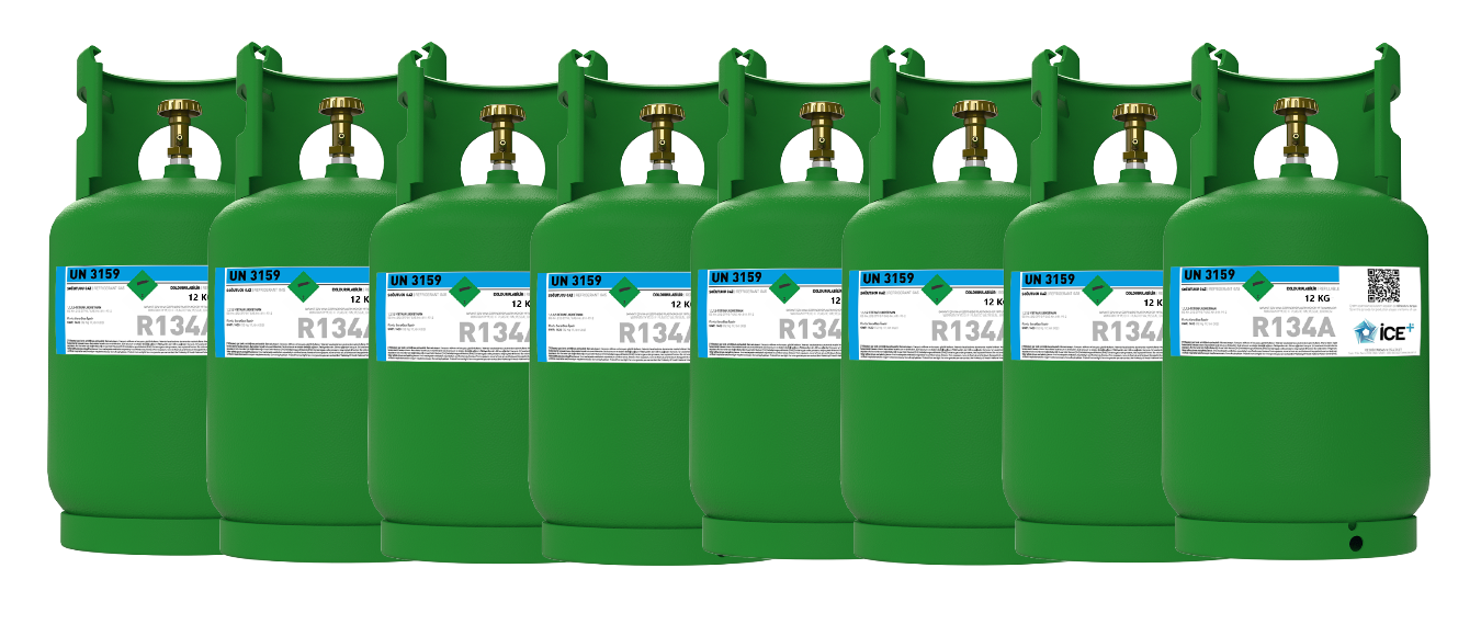 Leerer Kältemittel-Zylinder – aufladbare Flasche mit 1/4 Anschluss