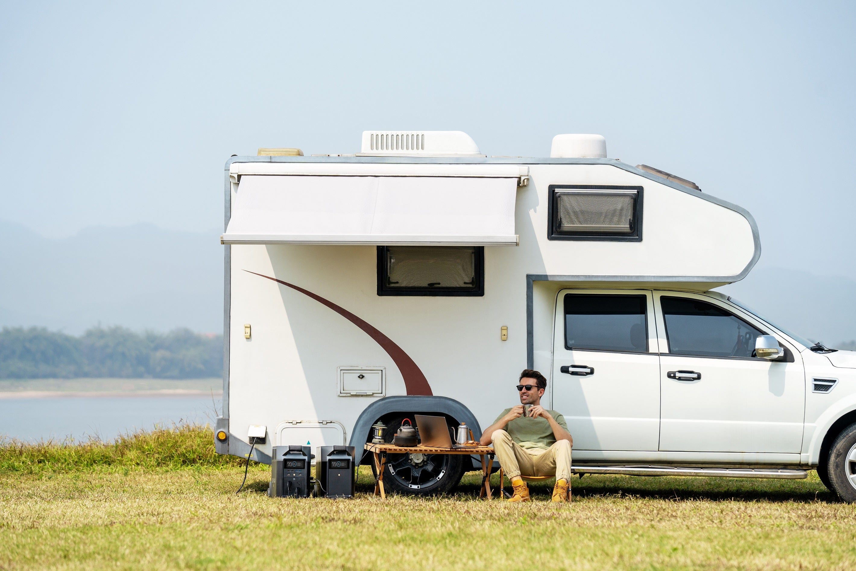 Tragbare RV- und EV-Stromversorgung mit EcoFlow DELTA Pro