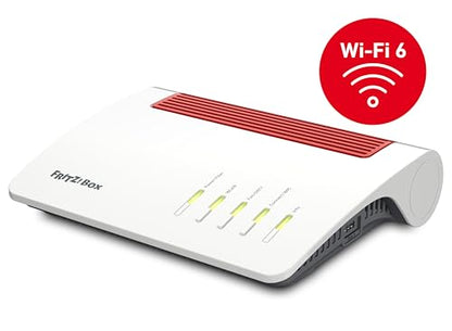 FRITZ!Box 5590 Fiber – Glasfaser-Router mit Wi-Fi 6, Mesh & 2.5-Gigabit-LANk