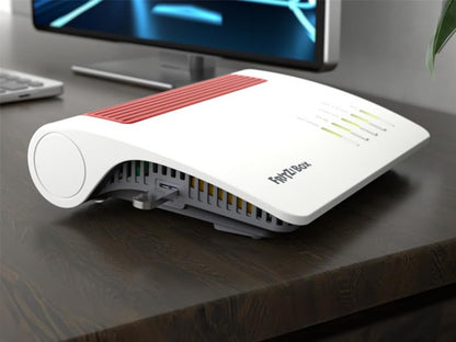 FRITZ!Box 7590 AX Exclusive – Wi-Fi 6 DSL-Router mit Mesh, DECT & USB-Stickk