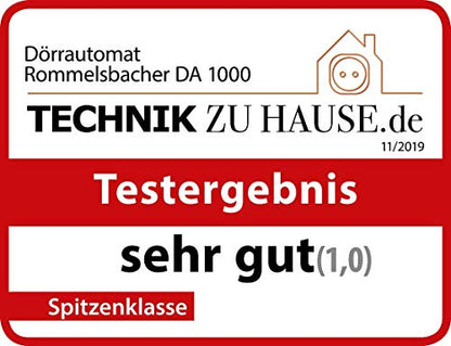 ROMMELSBACHER Dörrautomat DA 1000, XXL-Dörrfläche 1,6 m², inkl. 10 Edelstahl-Dörrtabletts, 2 Dörrgitter, 2 Dörrmatten, LED-Display, 24 Std. Zeitschaltuhr, Temperatur einstellbar (35 °C – 75 °C)k