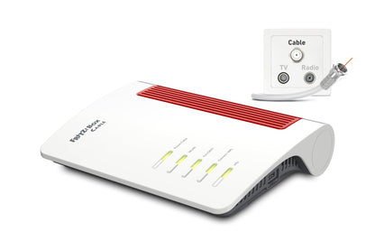 FRITZ!Box 6670 Cable – Wi-Fi 7 Kabelrouter mit DOCSIS 3.1, Zigbee & 2.5-Gbit-LANk