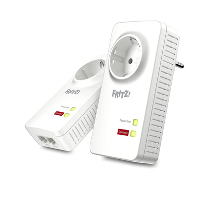 FRITZ!Powerline 1220 Set – 1.200 MBit/s mit 2x Gigabit-LAN pro Adapterk