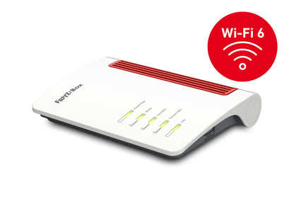 FRITZ!Box 5530 Fiber – Glasfaser-Router mit Wi-Fi 6 & 2.5-Gigabit-LANk