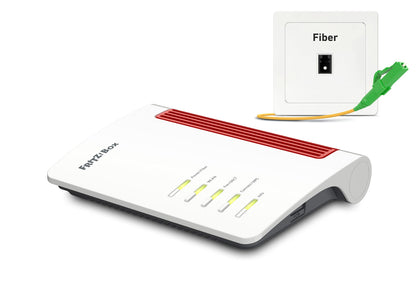 FRITZ!Box 5530 Fiber – Glasfaser-Router mit Wi-Fi 6 & 2.5-Gigabit-LANk