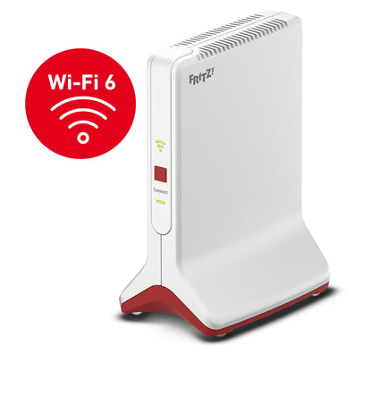 FRITZ!Repeater 6000 – Wi-Fi 6 Tri-Band Repeater mit bis zu 6.000 MBit/s & 2.5-LANk