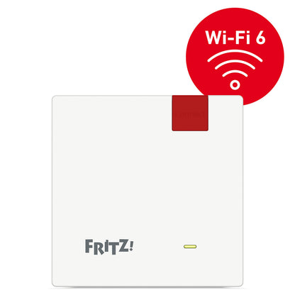 FRITZ!Repeater 1200 AX – Wi-Fi 6 Dualband Repeater mit bis zu 2.400 MBit/sk