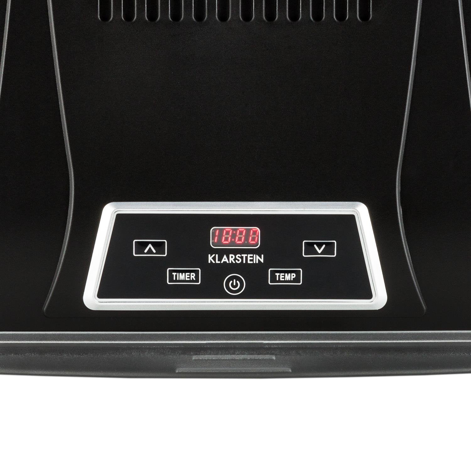 Klarstein Dörrautomat, Dörrgerät, Food Dehydrator, Dörrautomat aus Metall, Dehydrator Food Dryer, 9 Ablagen, 700 Watt, Touch-Display, Timer, Edelstahlheizelement, HotAir Circulation System, Schwarzk