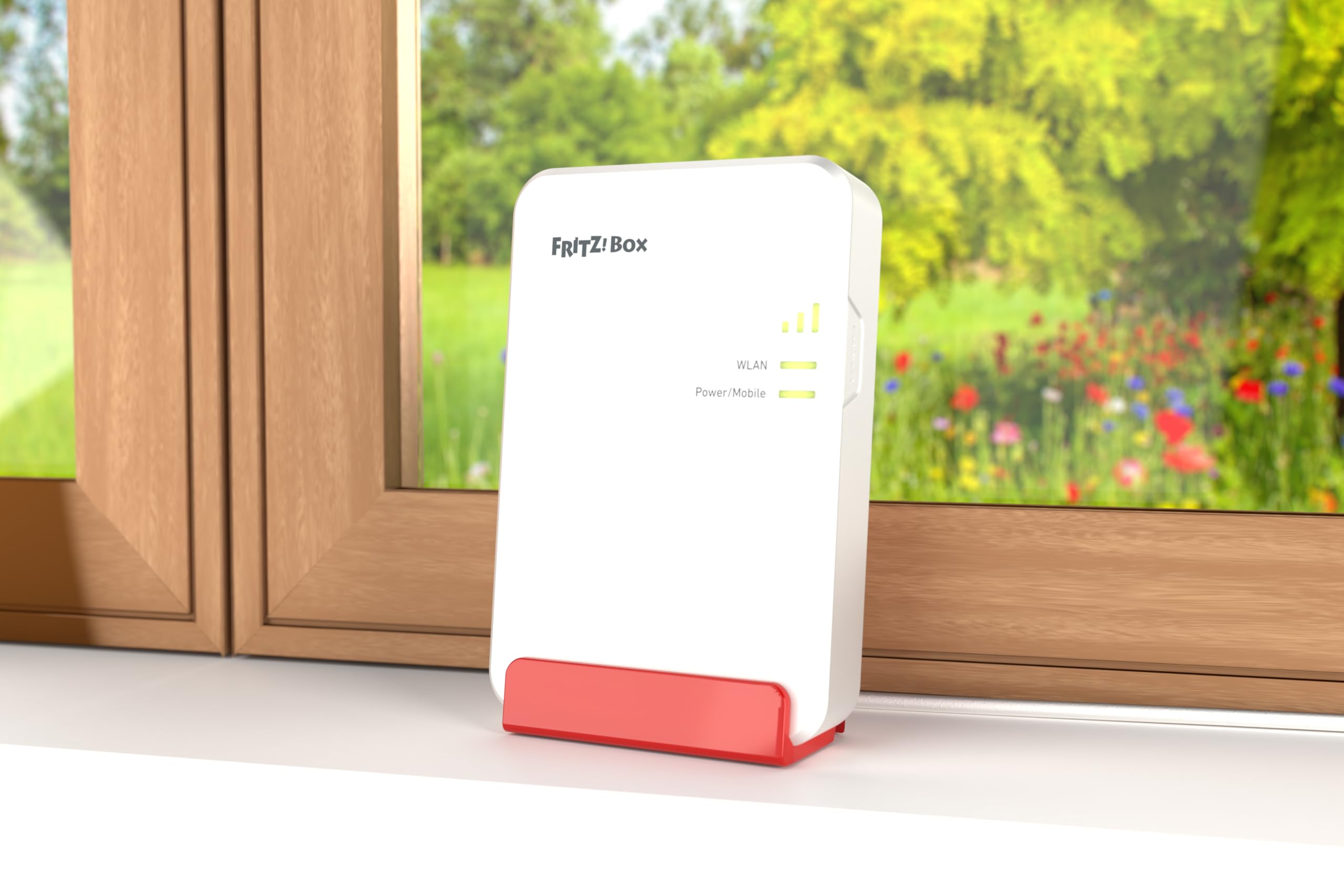FRITZ!Box 6860 5G – Mobilfunk-Router mit Wi-Fi 6, PoE+, DECT & IP65-Gehäusek