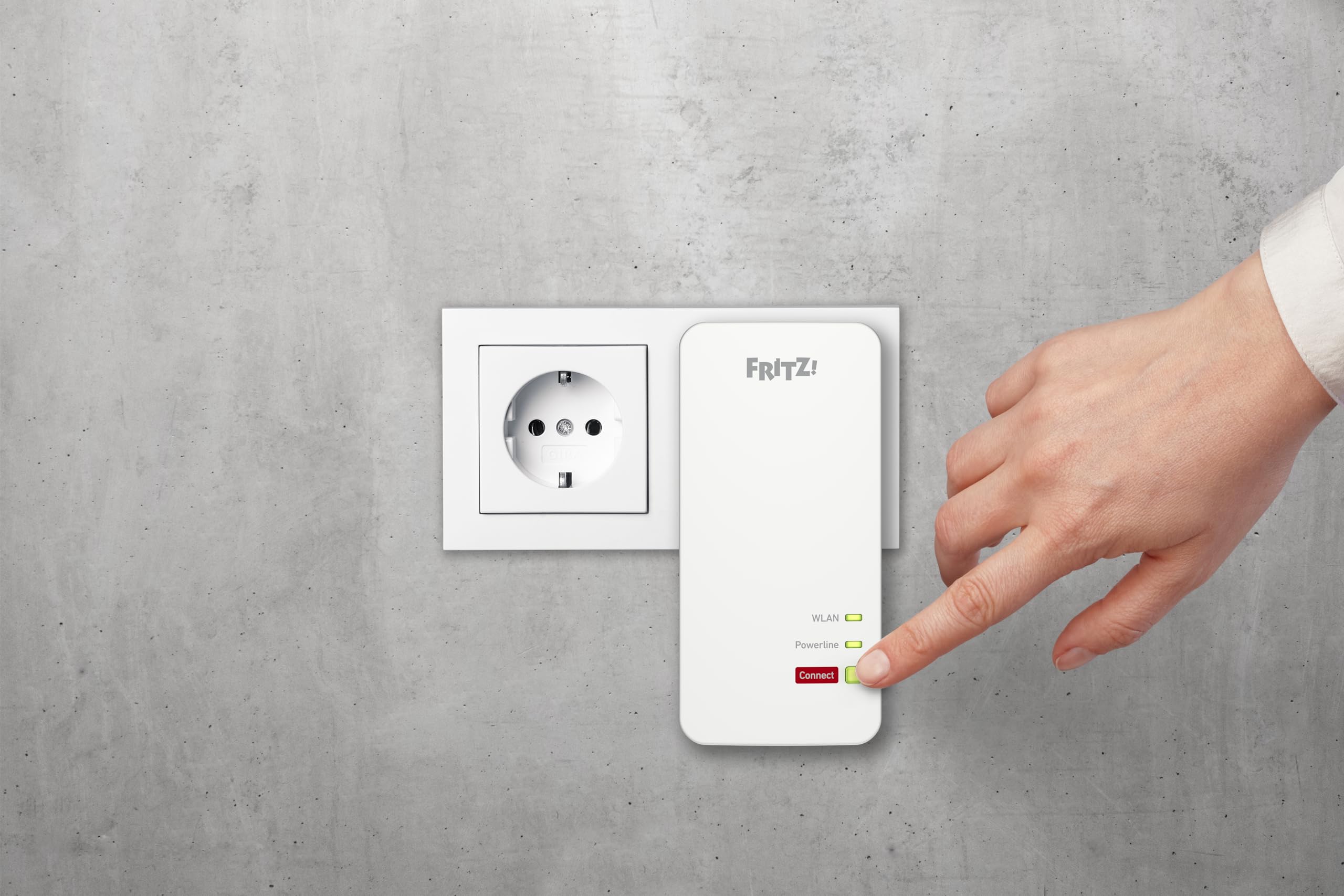 FRITZ!Powerline 1240 AX Set – Wi-Fi 6 Powerline mit WLAN & 1.200 MBit/sk