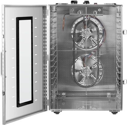 Royal Catering RCDA-1350/100S Dehydrator Fruit Dryer Dehydrator 1,500 W 16 Levelsk
