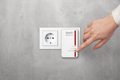 FRITZ!Powerline 1240E/1000E Set – WLAN & 1.200 MBit/s für Streaming & NASk