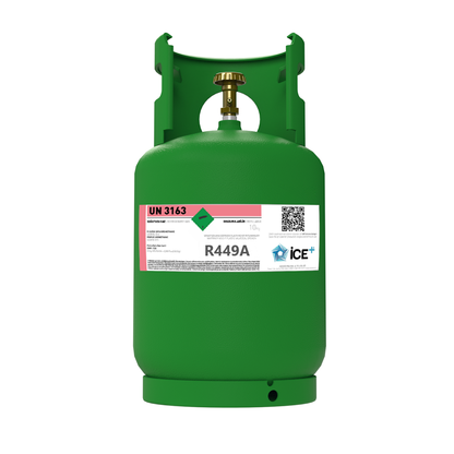 R449A Klimagas Kältemittel – 10 kg, aufladbarer Zylinder, 1/4 Anschluss
