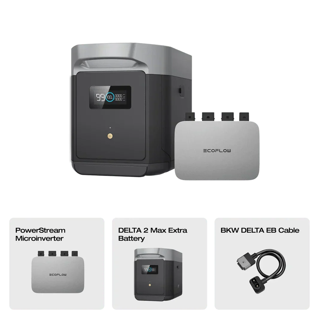 EcoFlow DELTA Max Intelligenter Zusatzabatterie (Empfohlenes Zubehör)