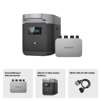 EcoFlow DELTA Max Intelligenter Zusatzabatterie (Empfohlenes Zubehör)