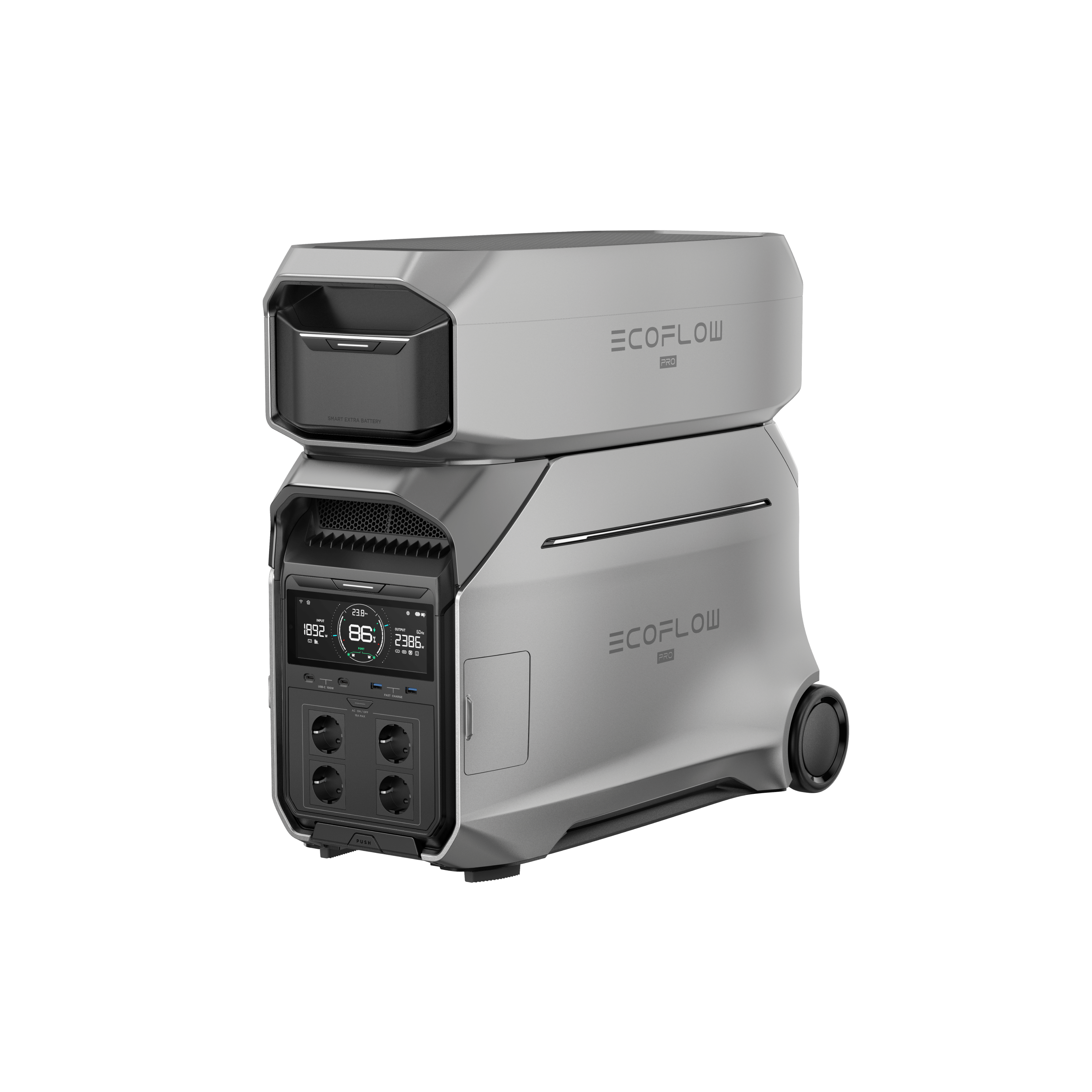 EcoFlow DELTA Pro 3 Intelligente Zusatzbatterie (Empfohlenes Zubehör)